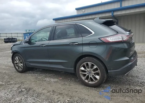 2015 Ford Edge Titanium z USA, uszkodzony, nr VIN 2FMPK4K95FBB02411
